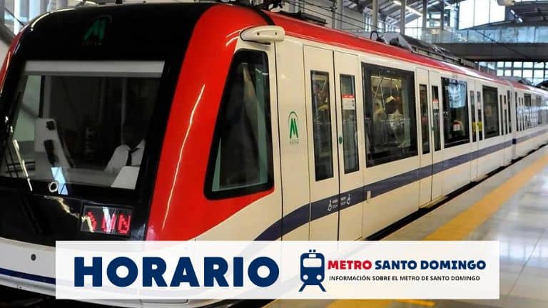 ▷ Horario Metro Santo Domingo 【2023】Descargar o Ver